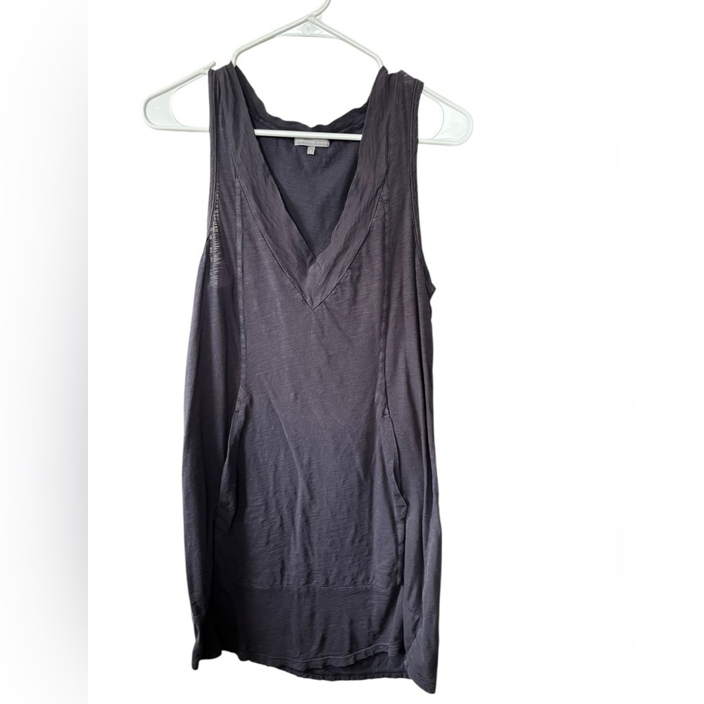 James Perse Cotton Tank Mini Dress, Size 2 (M)